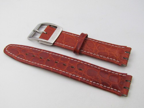 Swatch irony big lederarmband - swatch,