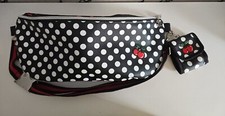 Bauchtasche groß Kirschen  Punkte Rockabilly