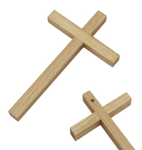 Holzkreuz eiche 25x15 - holzkreuz,