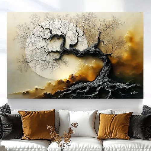Leinwand bild landschaft - leinwand,