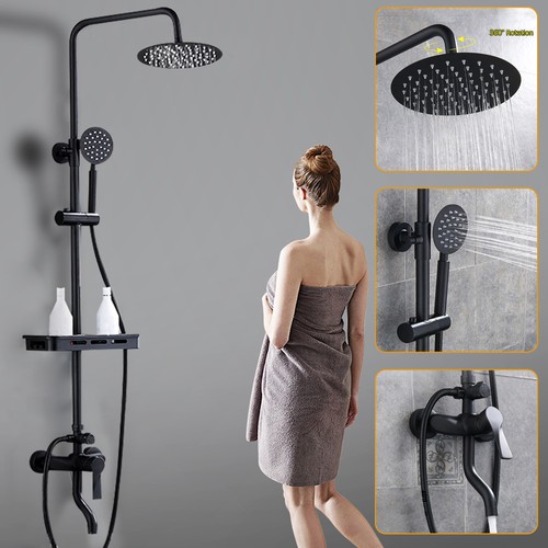 Regendusche duschset retro - regendusche,