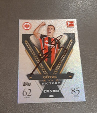 MATCH ATTAX CARD  25/26 2025/2026 GÖTZE EINTRACHT FRANKFURT ORIGINAL SIGNIERT