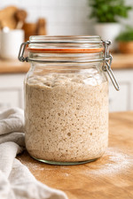 Sauerteig im Bügelglas, 43