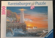 Ravensburger 1000 Teile Puzzle Leuchtturm im Abendlicht
