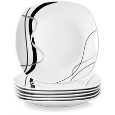 Porzellan Essteller Set 6