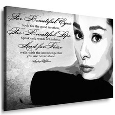 Audrey Hepburn Bild Wandbild
