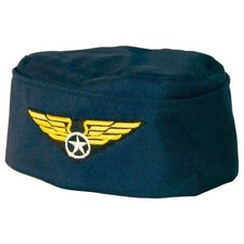 MÜTZE AIR STEWARDESS CAP BLAU