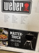 Weber Holzkohlegrill Original Kettle GBS E-5750 Black Kugelgrill neu B-ware