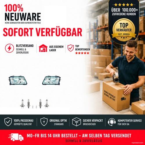 Scheinwerfer set halogen - set,