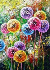 5D Diamond Painting Set Pusteblume Diamant Kreuzstich Stickerei Leinwand 25x35cm
