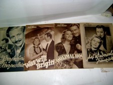 4 Stück Illustrierter FILM-KURIER von 1941
