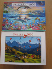 2x1000 Teile Puzzle -