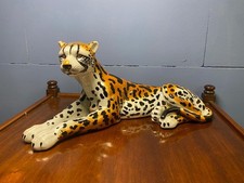 Vintage Leopard Porzellan