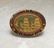 Abzeichen Windjammer in Bremerhaven. 16.-19.August 1990 Sörgel Loxstedt
