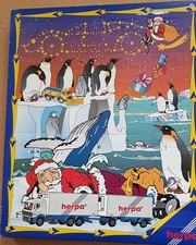 Herpa Adventskalender 1994   24 Automodelle  1:87  Türchen ungeöffnet