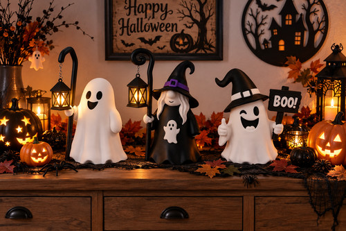 3er set halloween - halloween, figuren
