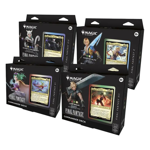 Mtg final fantasy commander - -,