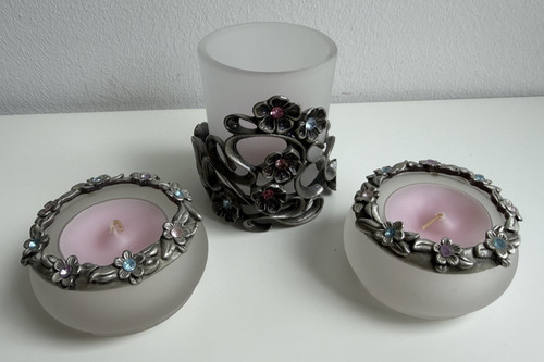 Partylite teelichthalter set - partylite, teelichthalter-set