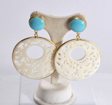 Earrings Silver 925 Turquoise