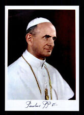 Papst Paul VI Autogrammkarte