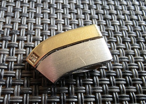 Anhänger gelbgold weißgold - anhänger, gelbgold/weißgold