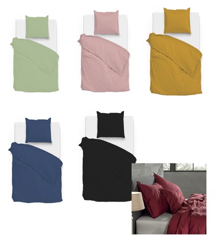 Zohome satin bettwäsche - satin,