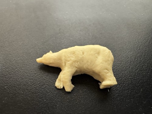 Mek zootiere eisbär - zootiere, h0