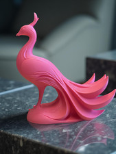 Pfau Figur Skulptur Dekoration