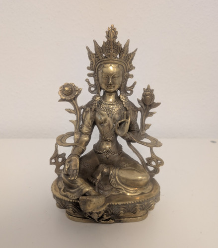Tara bronze skulptur - tara, skulptur/statue