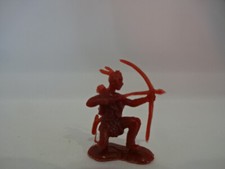 Altfigur " HK - Indianer knieend mit Pfeil und Bogen - 26 mm
