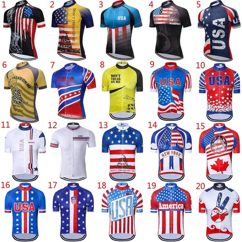 Usa radsport trikot - usa,