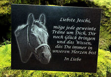 Tiergrabstein Grabplatte