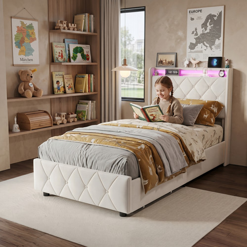 Polsterbett jugendbett - polsterbett,