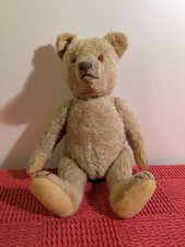 Original Alter Steiff Teddy 50er/60er Jahre Bär Kuscheltier Stofftier