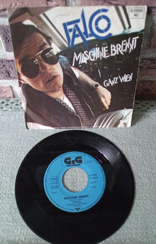 Schallplatte vinyl falco - schallplatte/vinyl/7"/,
