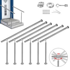 Eingangsgeländer Edelstahl