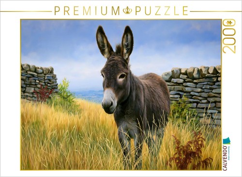 Calvendo puzzle esel vor - esel, einer