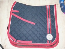 Dressur Schabracke HKM blau rot