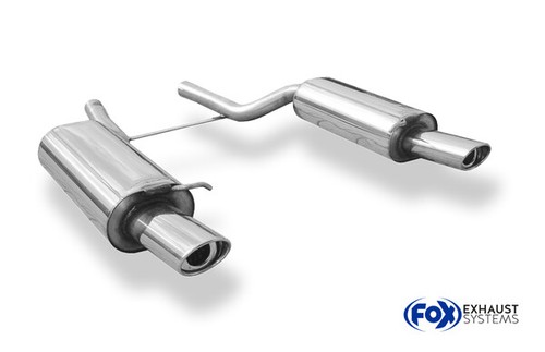 Fox sportauspuff duplex - fox,