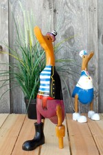 Piraten-Ente aus Holz, H: ca