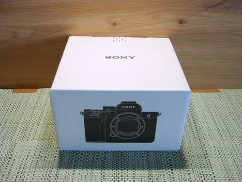 Sony alpha vollformat - 7, v