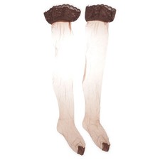 Stay Ups, Damen, Braun #Xaz