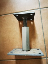 Pfostenanker Stützenfüß Pfostenträger verstellbar verzinkt 135-200 neuwertig