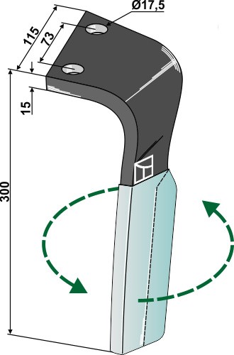 Kreiseleggenzinken duraface - kreiseleggenzinken,