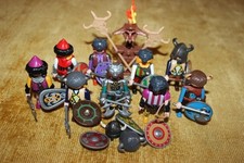 Playmobil Wikinger Barbaren, Wolfskrieger 9 Figuren  Neuwertig!