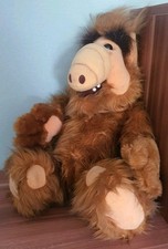 ALF ORIGINAL PLÜSCHTIER / STOFFTIER VON ALIEN PRODUCTIONS CA.42 CM ETIKETT RARE