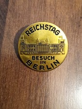 Reichstag Berlin, Anstecknadel,  Rarität, Neu unbenutzt, Durchmesser 3 cm