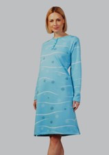 hajo Damen Frottee Nachthemd