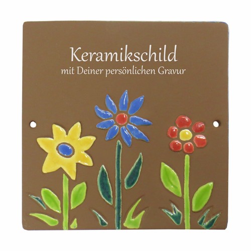 Keramik schild 14 0 cm - schild, 14,0