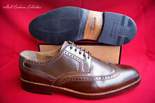 Heinrich Dinkelacker Pferdeleder Shell Cordovan UK 8 Luzern Dark Cognac zT wNEU